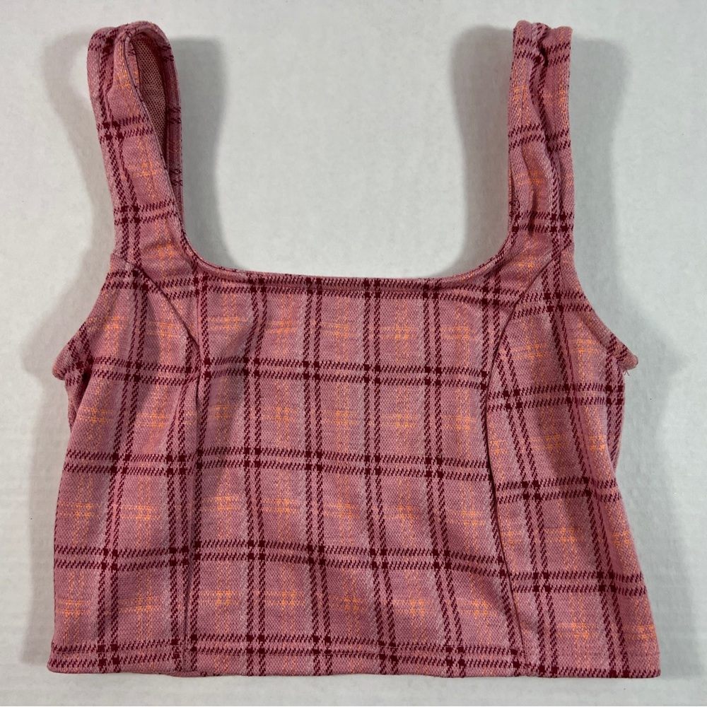 Haley & June Womens Pink Crop Top Size M